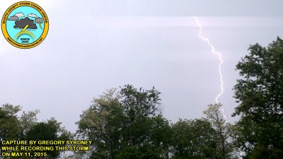 Storm that swept through Rosemount, Ohio