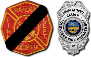 Rarden Volunteer Fire Department Patch