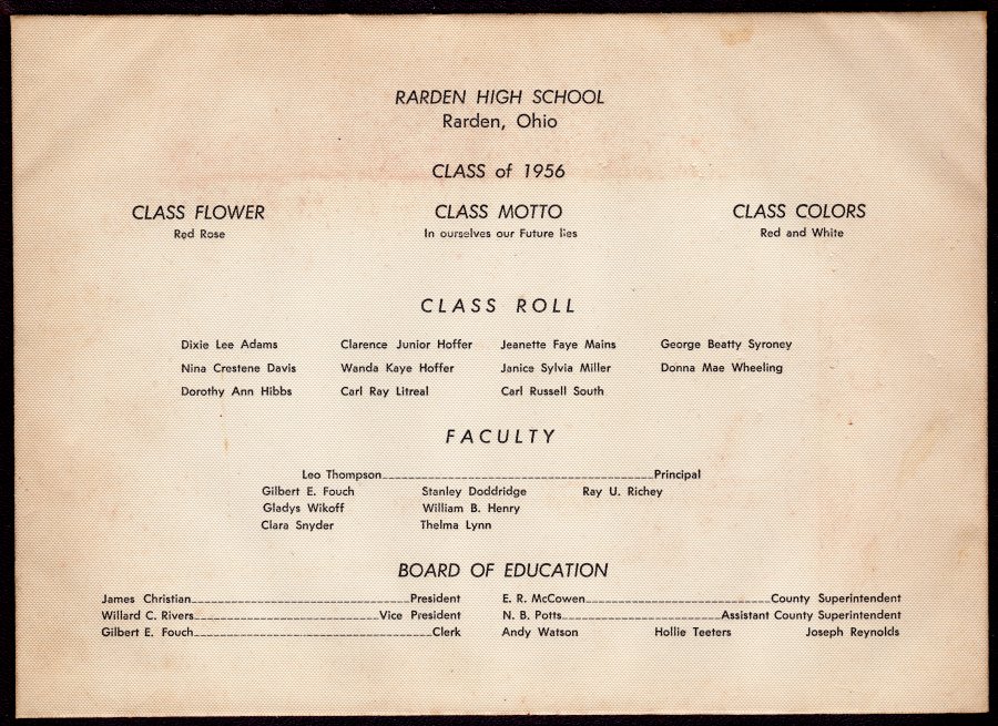 Class of 1956